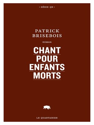 cover image of Chant pour enfants morts